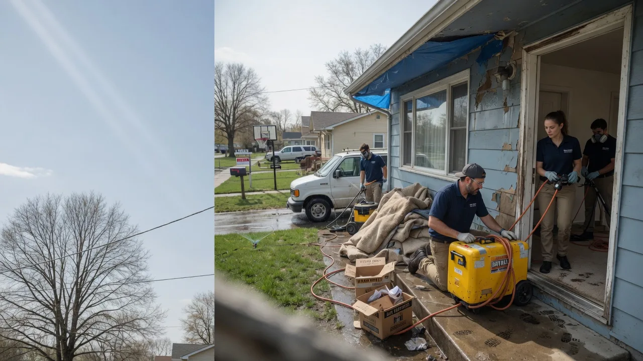 Basement Flood Cleanup in Oxford, IN near me
